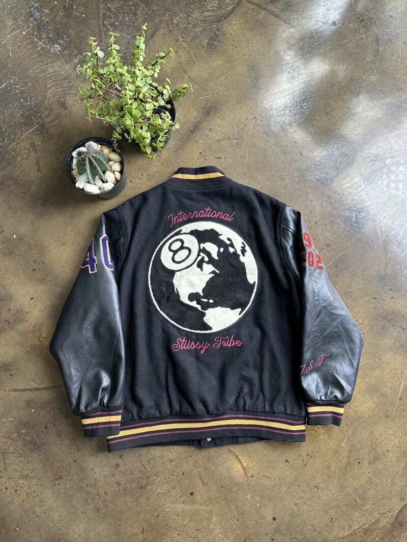Stussy 40th Anniversary Varsity Jacket - L