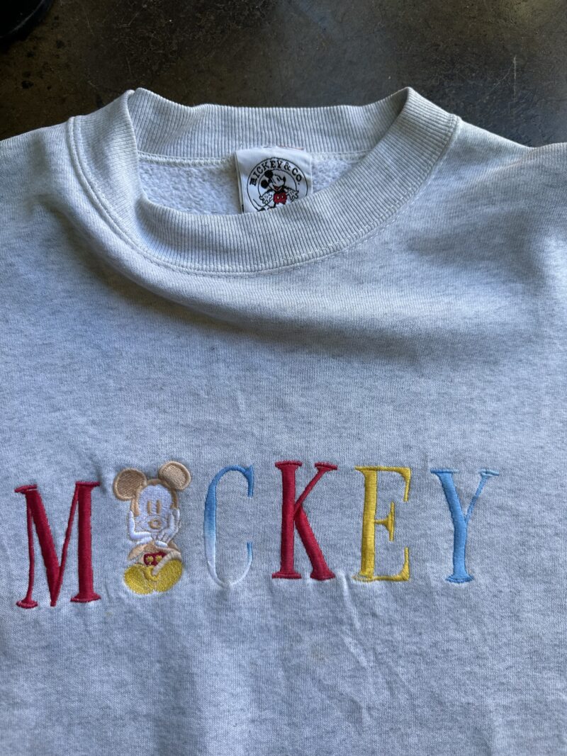 Vintage Mickey Mouse Sweater - L - Image 2