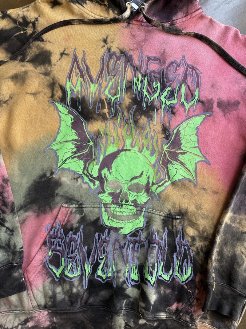 Vintage Tie Dye Hoodie - Image 3