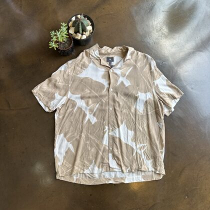 Pre Owned Viscose Short Sleeve Shirt
